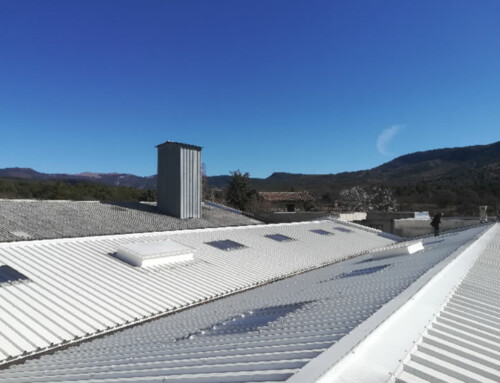 France Lavande – Rénovation du hangar extraction